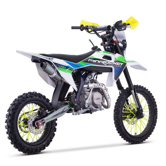 Motocicleta cross 125cc Mini Rocket DT 17/14" 4T benzina albastru