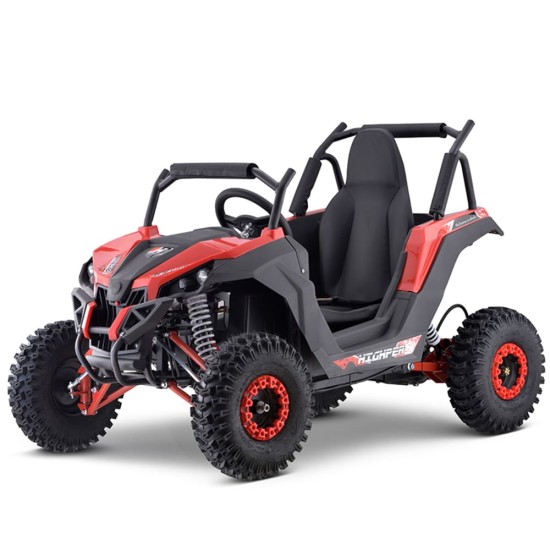 Buggy electric copii Eco Mini UTV 1200W 48V rosu
