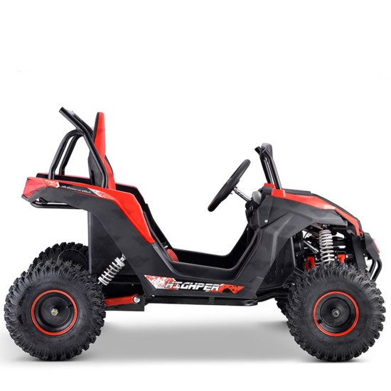 Buggy electric copii Eco Mini UTV 1200W 48V rosu