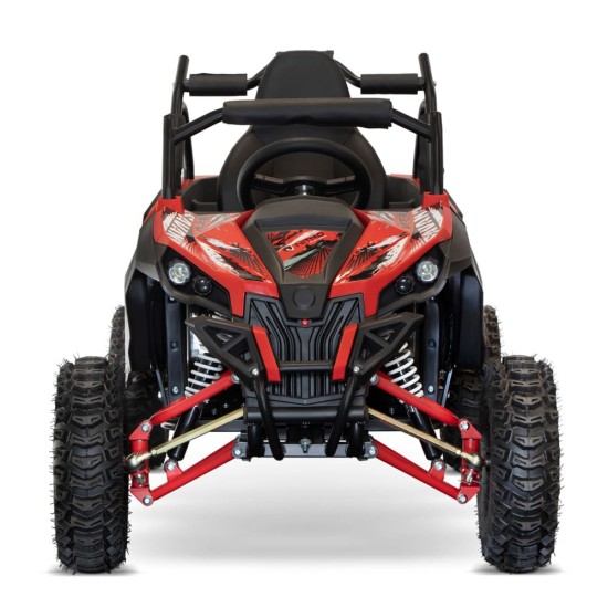 Buggy electric copii Eco Mini UTV 1200W 48V rosu
