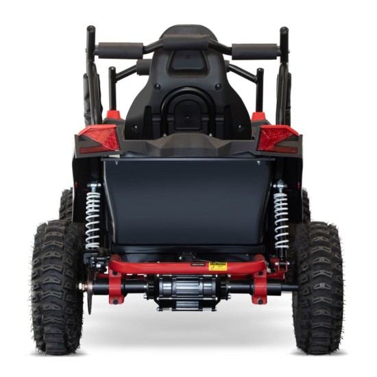 Buggy electric copii Eco Mini UTV 1200W 48V rosu