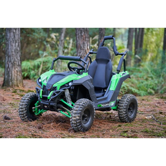 Buggy electric copii Eco Mini UTV 1200W 48V rosu