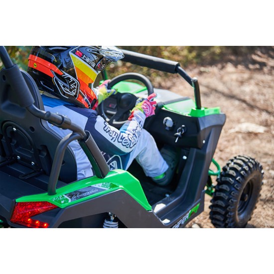 Buggy electric copii Eco Mini UTV 1200W 48V verde