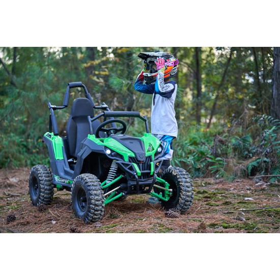 Buggy electric copii Eco Mini UTV 1200W 48V verde