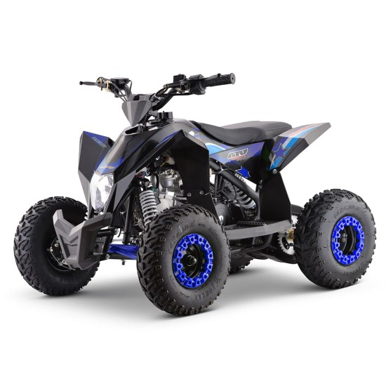 Atv copii 90cc Factory Team 6" automat 4T benzina albastru
