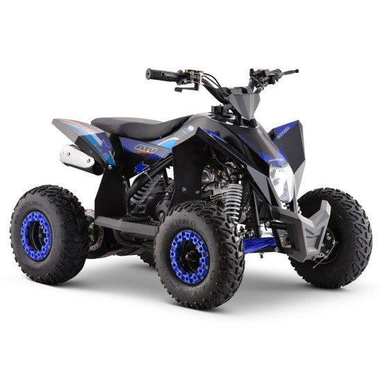Atv copii 90cc Factory Team 6" automat 4T benzina albastru