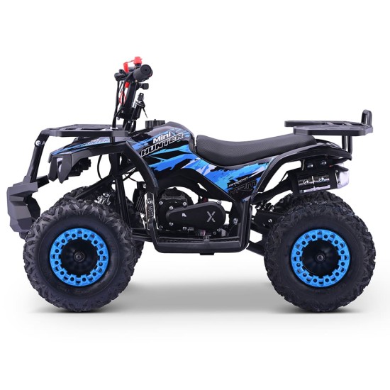 Atv copii 50 Mini Hunter 6" albastru