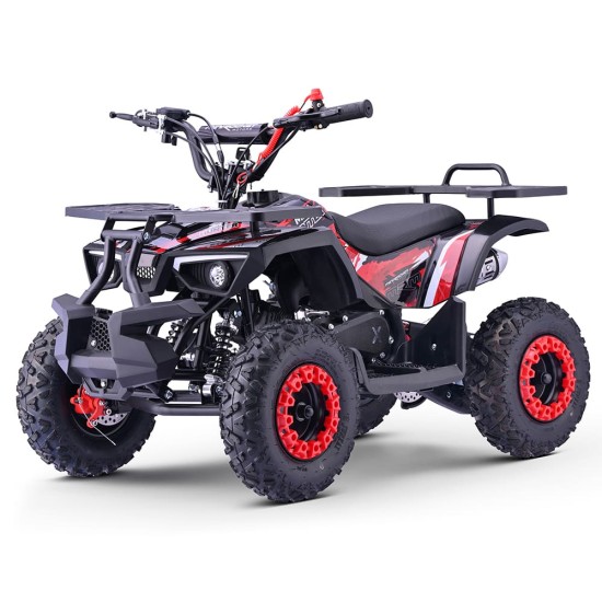 Atv copii 50 Mini Hunter 6" rosu