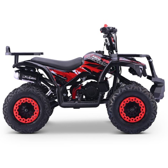 Atv copii 50 Mini Hunter 6" rosu
