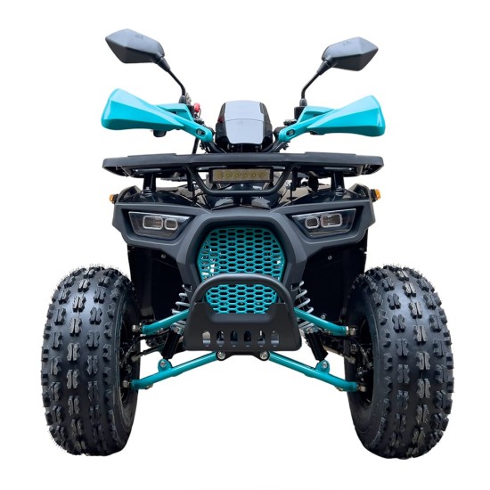 Atv 125cc Mini Rocket Hunter II 8" semi-automat 4T benzina albastru