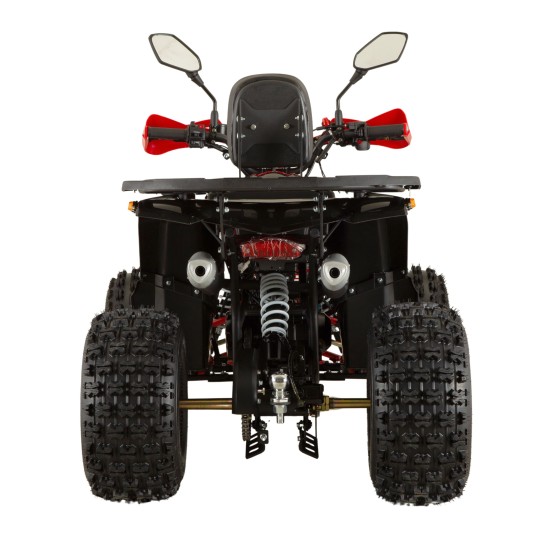 Atv 125cc Mini Rocket Hunter II Deluxe 8" automat 4T benzina rosu