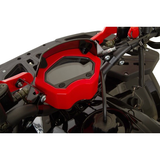 Atv 125cc Mini Rocket Hunter II Deluxe 8" automat 4T benzina rosu