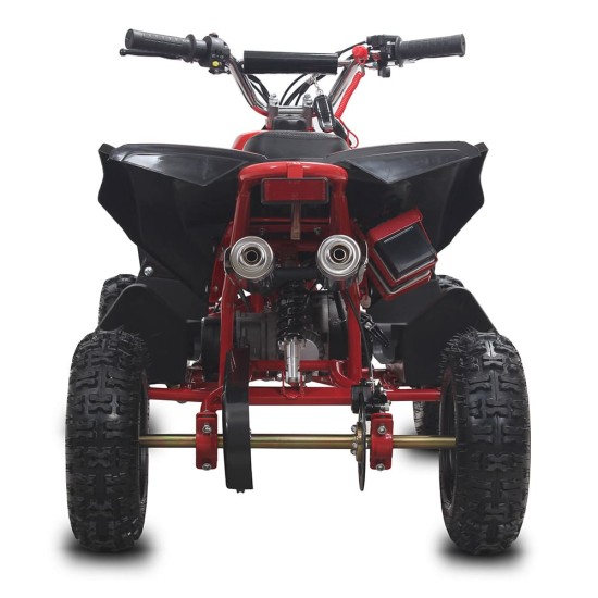 Atv copii 49cc Minigade 6" pornire electrica rosu
