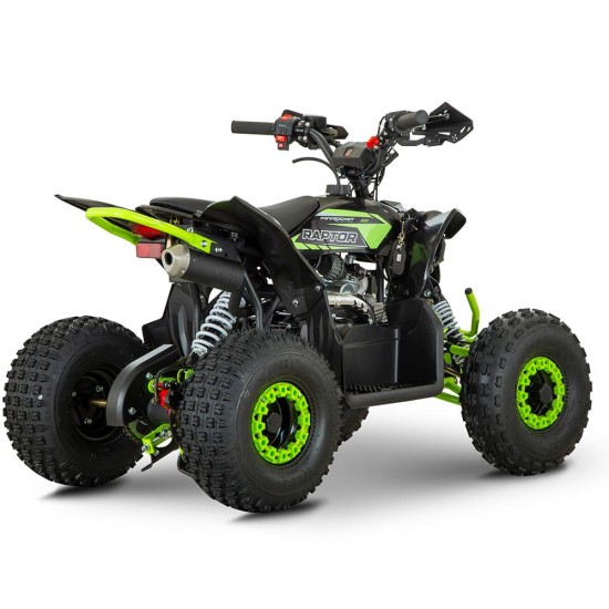 Atv copii 110cc Mini Raptor 6" automat 4T verde
