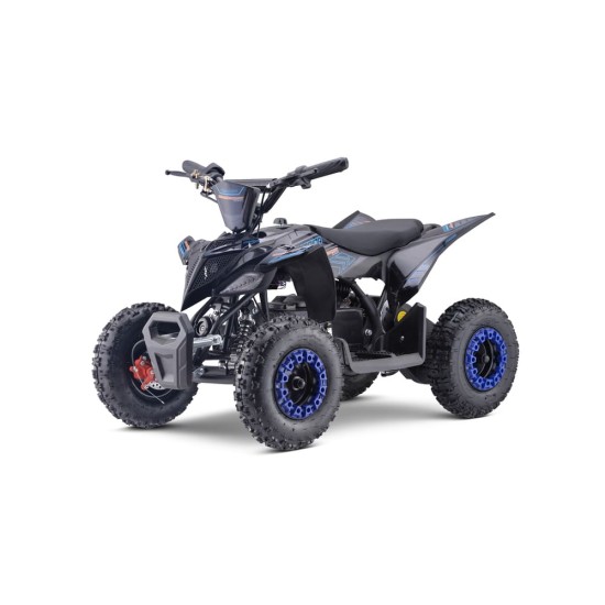 Atv electric copii Mini Warrior 6" 1000w 36v albastru
