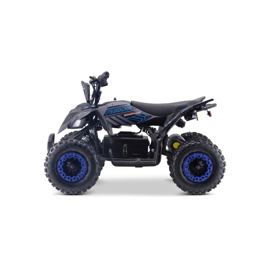 Atv electric copii Mini Warrior 6" 1000w 36v albastru