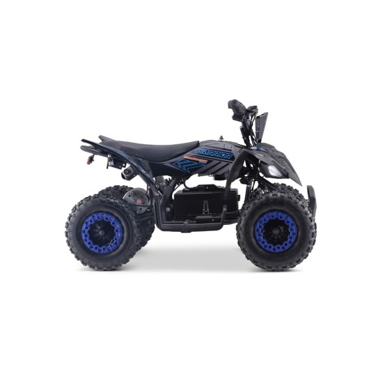 Atv electric copii Mini Warrior 6" 1000w 36v albastru