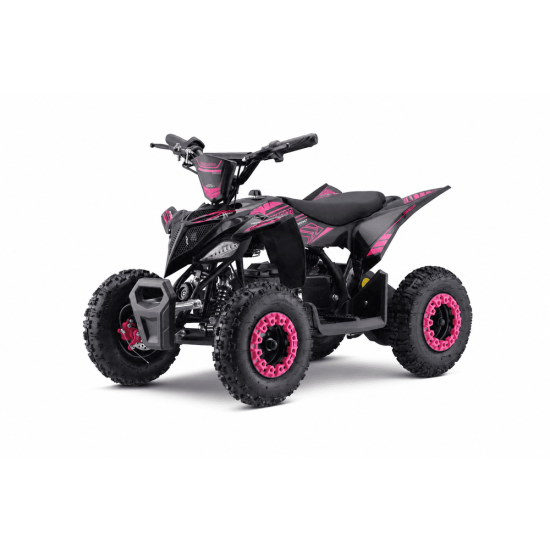 Atv electric copii Mini Warrior 6" 1000w 36v roz