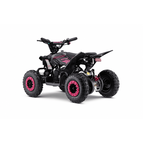Atv electric copii Mini Warrior 6" 1000w 36v roz