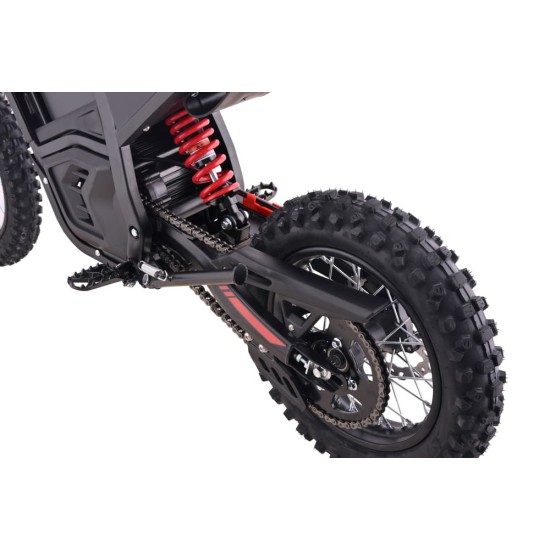 Cross electric MRM PitVolt 17/14" 6000W 72V 25Ah Li-Ion rosu