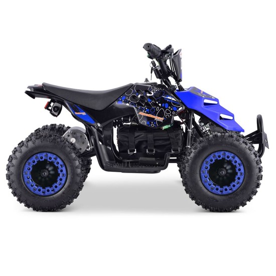 Atv electric copii Repti Deluxe 6" 1000W 36v albastru