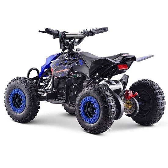 Atv electric copii Repti Deluxe 6" 1000W 36v albastru