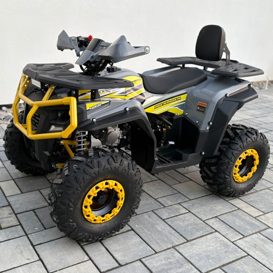 Atv 125cc RockRider 8" automat 4T benzina gri/galben