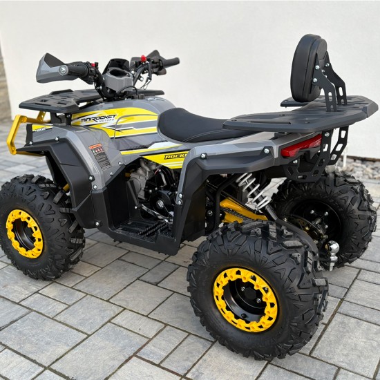 Atv 125cc RockRider 8" automat 4T benzina gri/galben