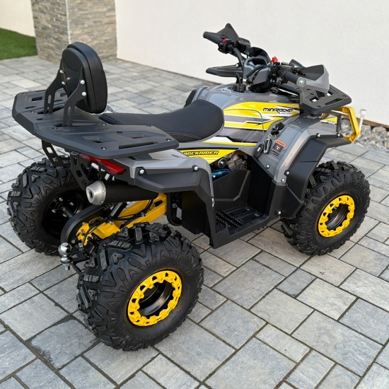 Atv 125cc RockRider 8" automat 4T benzina gri/galben