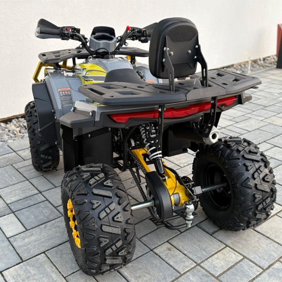 Atv 125cc RockRider 8" automat 4T benzina gri/galben