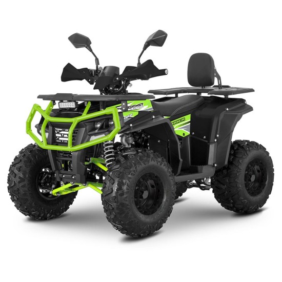 Atv 125cc RockRider 8" automat 4T benzina negru/verde