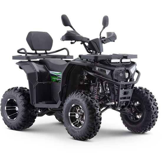 Atv 200cc Mini Rocket Taurus 4T benzina 10" negru/verde