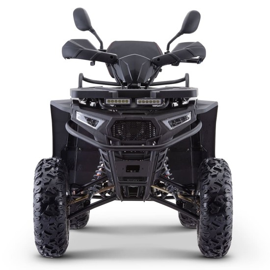 Atv 200cc Mini Rocket Taurus 4T benzina 10" negru/verde