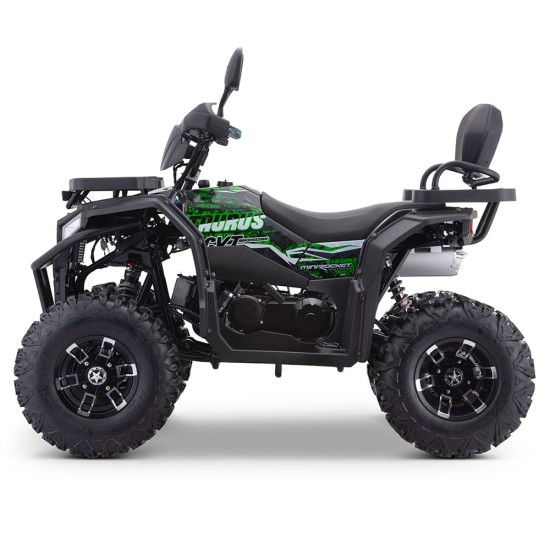 Atv 200cc Mini Rocket Taurus 4T benzina 10" negru/verde