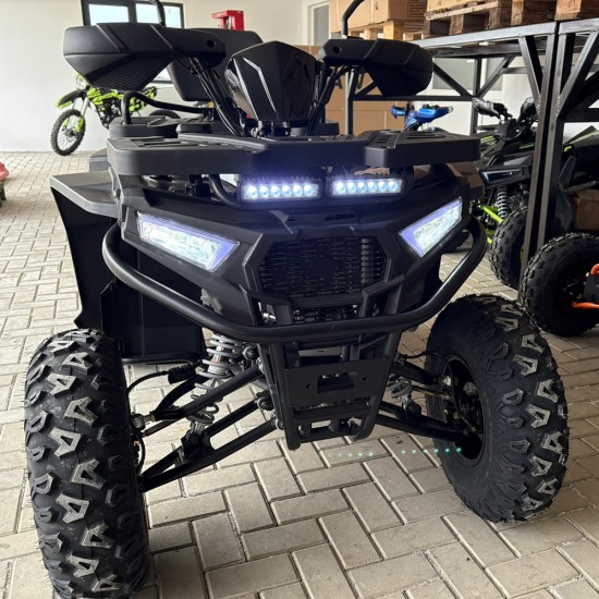 Atv 200cc Mini Rocket Taurus 4T benzina 10" negru/verde