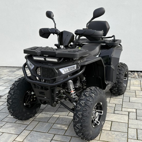 Atv 200cc Mini Rocket Taurus 4T benzina 10" negru/verde