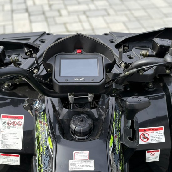 Atv 200cc Mini Rocket Taurus 4T benzina 10" negru/verde