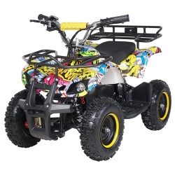 Atv electric copii Torino Graffiti 6" 1000w 36v galben