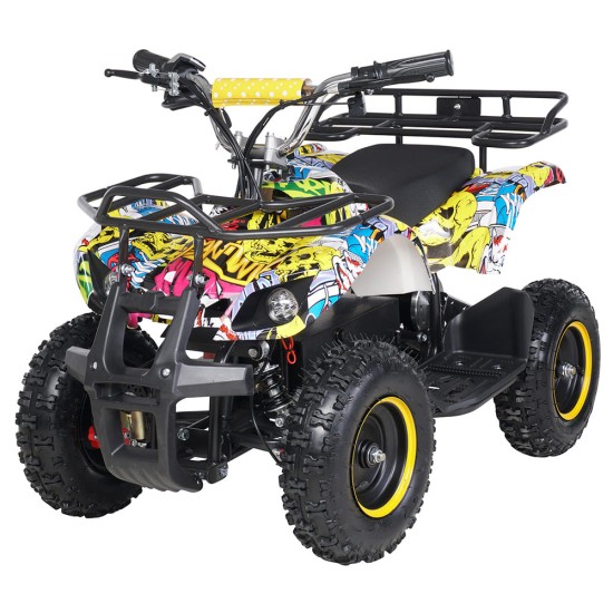 Atv electric copii Torino Graffiti 6" 1000w 36v galben