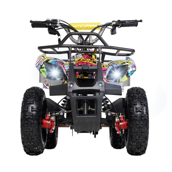Atv electric copii Torino Graffiti 6" 1000w 36v galben
