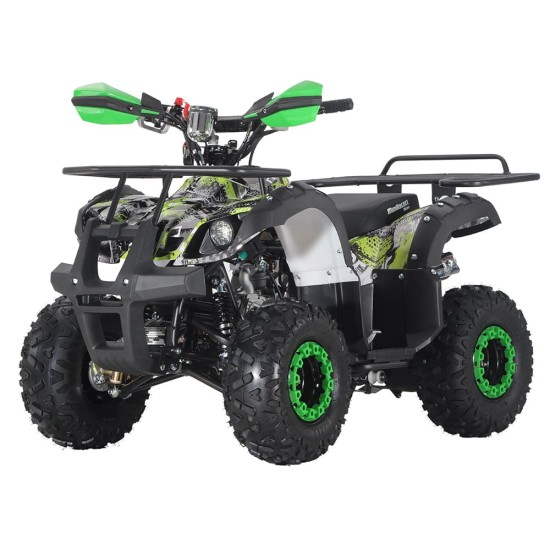 Atv copii 125cc Mini Rocket Toronto 7" automat 4T benzina verde graffiti