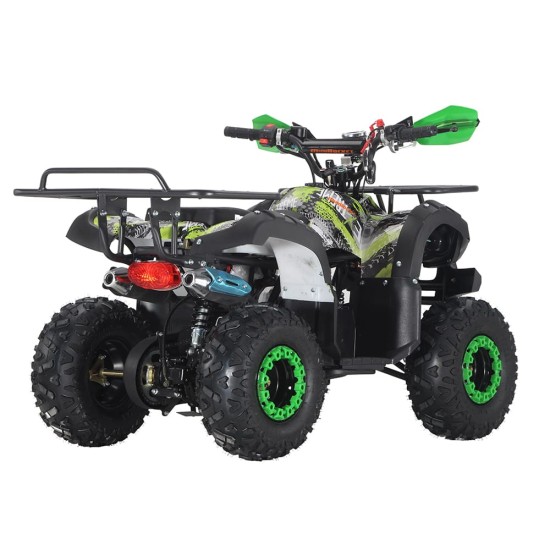 Atv copii 125cc Mini Rocket Toronto 7" automat 4T benzina verde graffiti