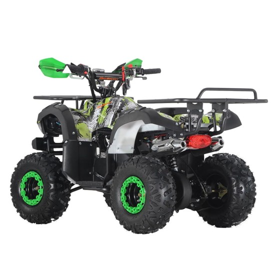 Atv copii 125cc Mini Rocket Toronto 7" automat 4T benzina verde graffiti