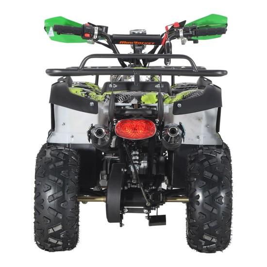Atv copii 125cc Mini Rocket Toronto 7" automat 4T benzina verde graffiti