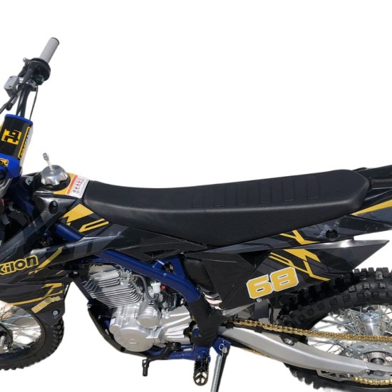 Motocicleta cross MZK Mikilon 250cc 21/18 4T benzina negru/galben