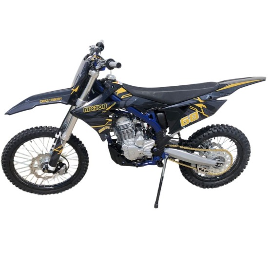 Motocicleta cross MZK Mikilon 250cc 21/18 4T benzina negru/galben