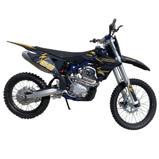 Motocicleta cross MZK Mikilon 250cc 21/18 4T benzina negru/galben