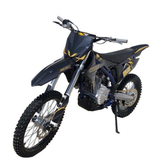Motocicleta cross MZK Mikilon 250cc 21/18 4T benzina negru/galben