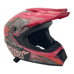 Casca cross/atv copii Mejia roz marime S