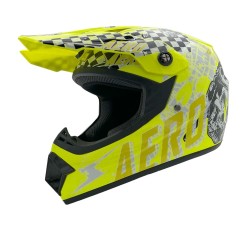 Casca cross/atv copii Mejia galben marime M